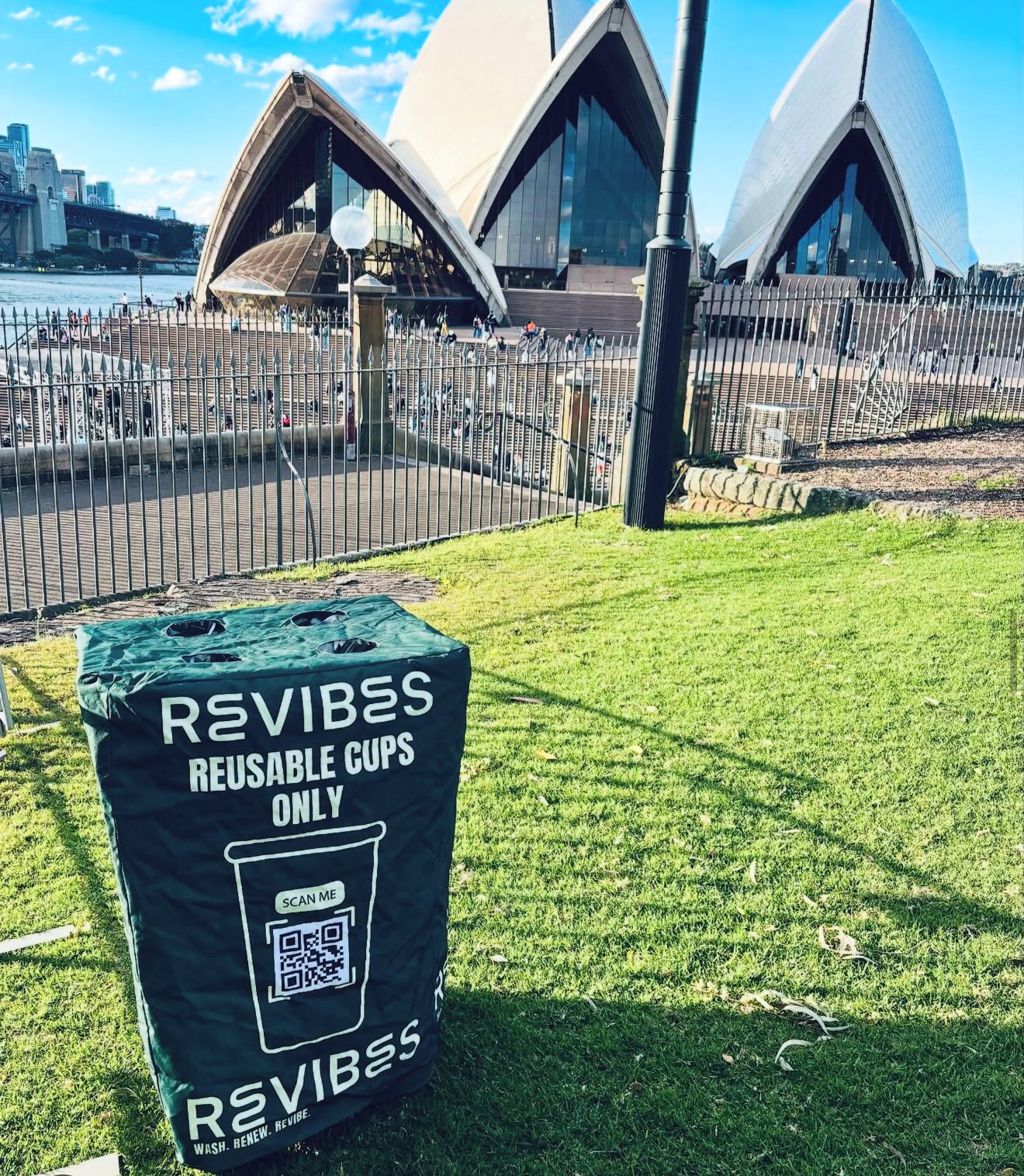 Revibes 240L Bin Cover